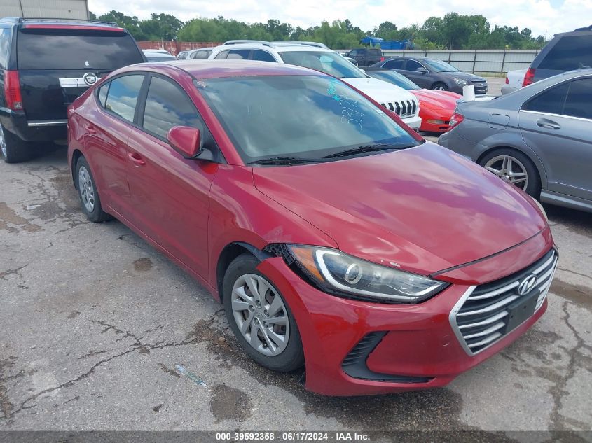 2017 HYUNDAI ELANTRA SE