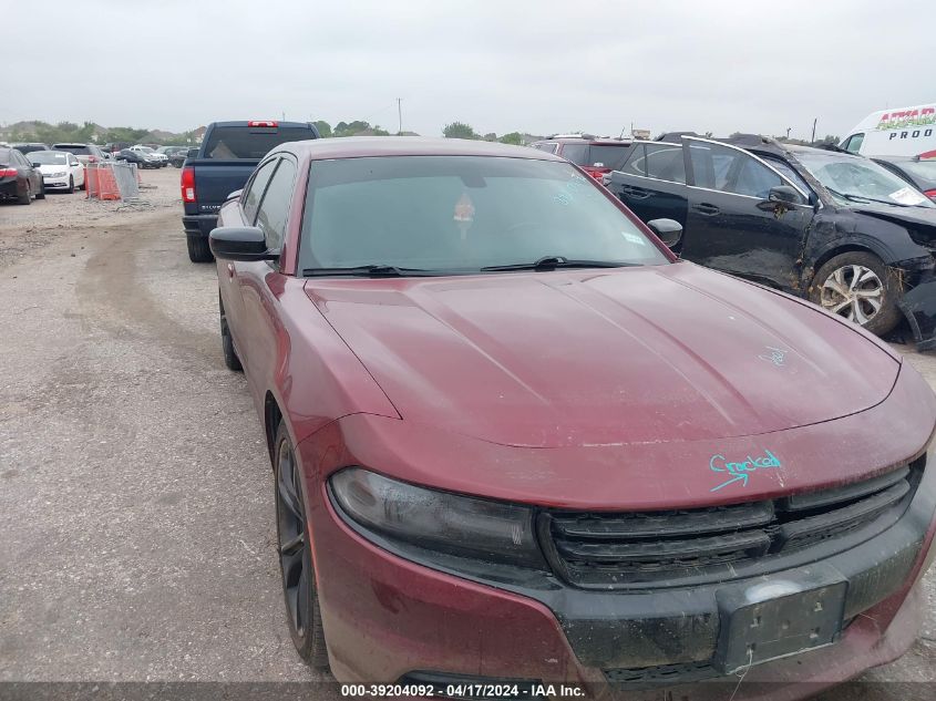 2018 DODGE CHARGER SXT RWD