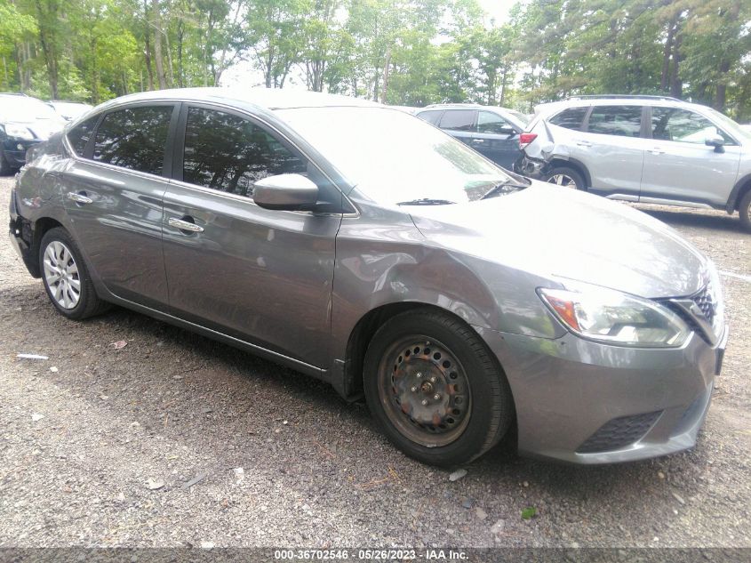 2016 NISSAN SENTRA S