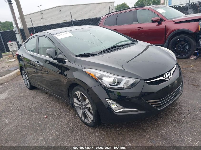 2015 HYUNDAI ELANTRA SPORT