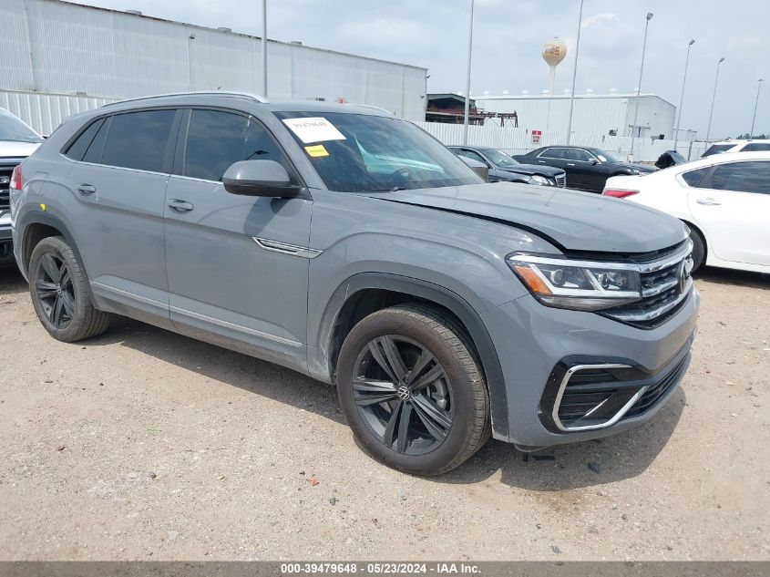 2021 VOLKSWAGEN ATLAS CROSS SPORT 3.6L V6 SE W/TECHNOLOGY R-LINE