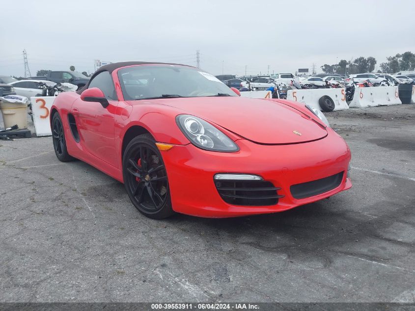 2013 PORSCHE BOXSTER S