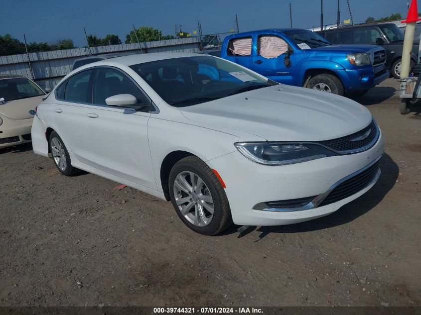 2016 CHRYSLER 200 LIMITED