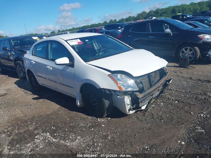 2012 NISSAN SENTRA 2.0 S