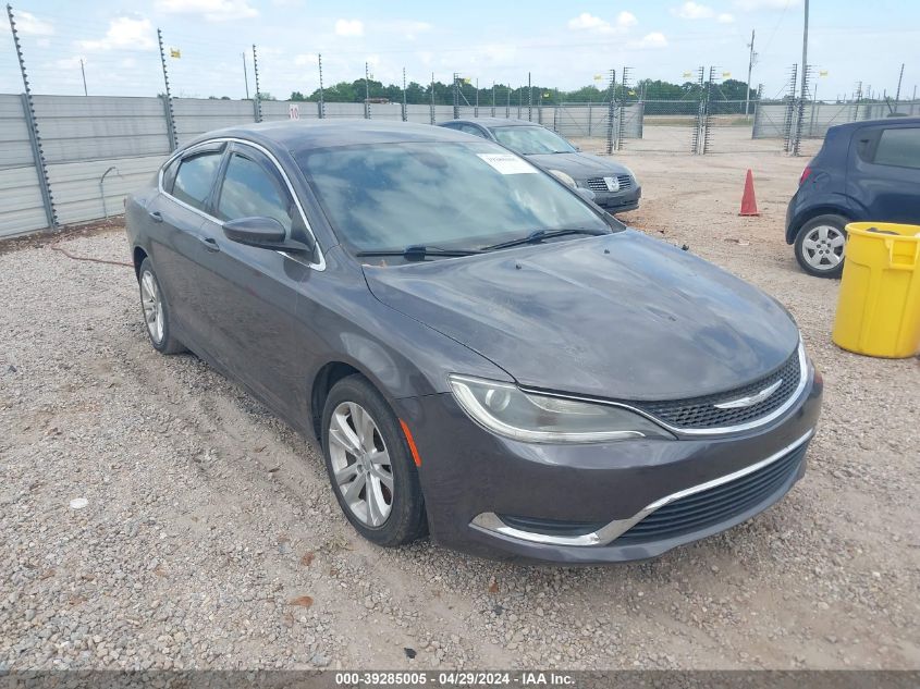 2016 CHRYSLER 200 LIMITED