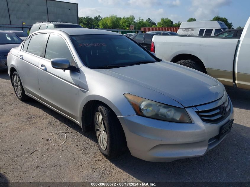 2012 HONDA ACCORD 2.4 LX