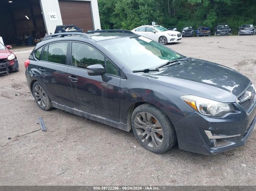 2015 SUBARU IMPREZA SPORT