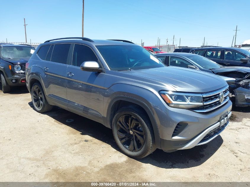 2022 VOLKSWAGEN ATLAS 3.6L V6 SE W/TECHNOLOGY