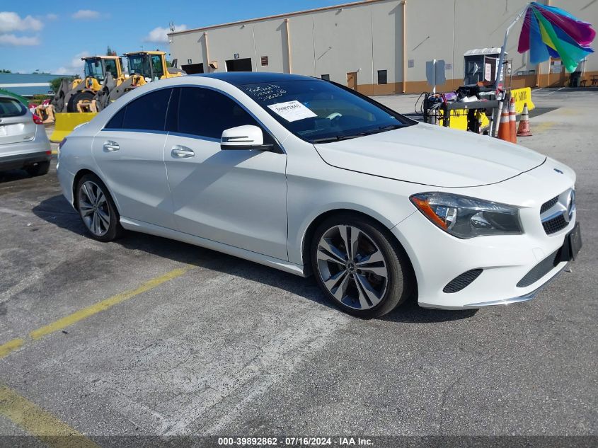 2019 MERCEDES-BENZ CLA 250 4MATIC