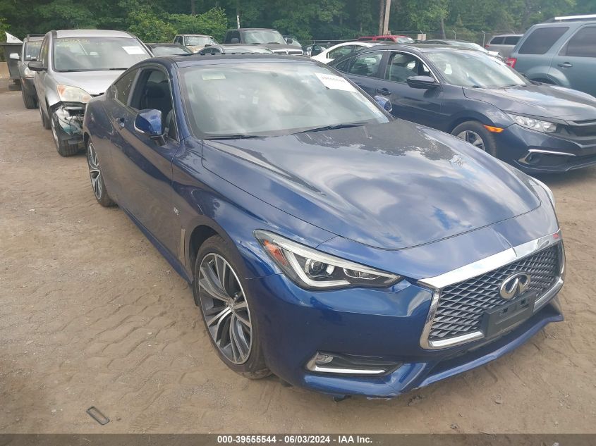 2018 INFINITI Q60 3.0T LUXE