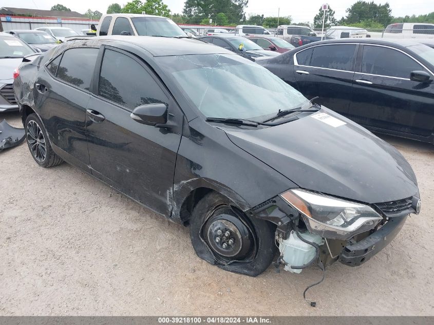 2015 TOYOTA COROLLA S PLUS