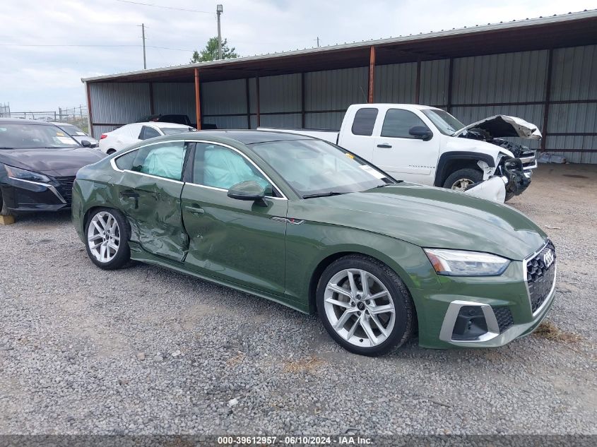 2024 AUDI A5 SPORTBACK PREMIUM PLUS 45 TFSI QUATTRO S TRONIC