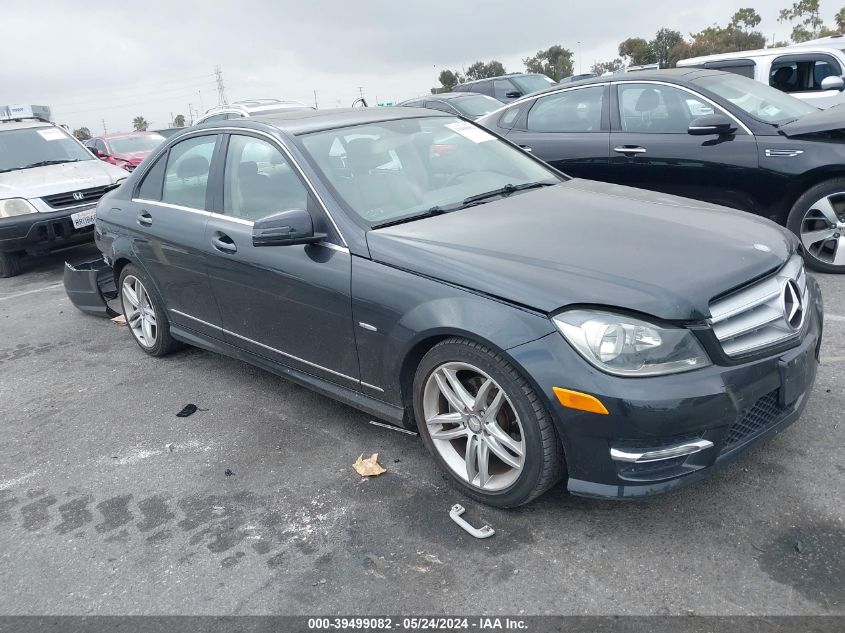 2012 MERCEDES-BENZ C 250 LUXURY/SPORT