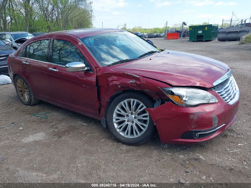 2013 CHRYSLER 200 LIMITED