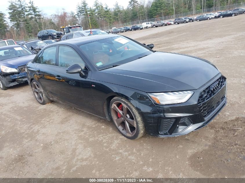 2023 AUDI A4 PREMIUM PLUS 45 TFSI S LINE QUATTRO S TRONIC