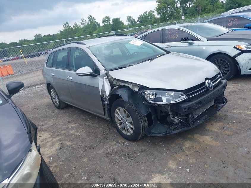 2016 VOLKSWAGEN GOLF SPORTWAGEN TSI S 4-DOOR