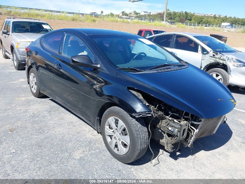 2016 HYUNDAI ELANTRA SE