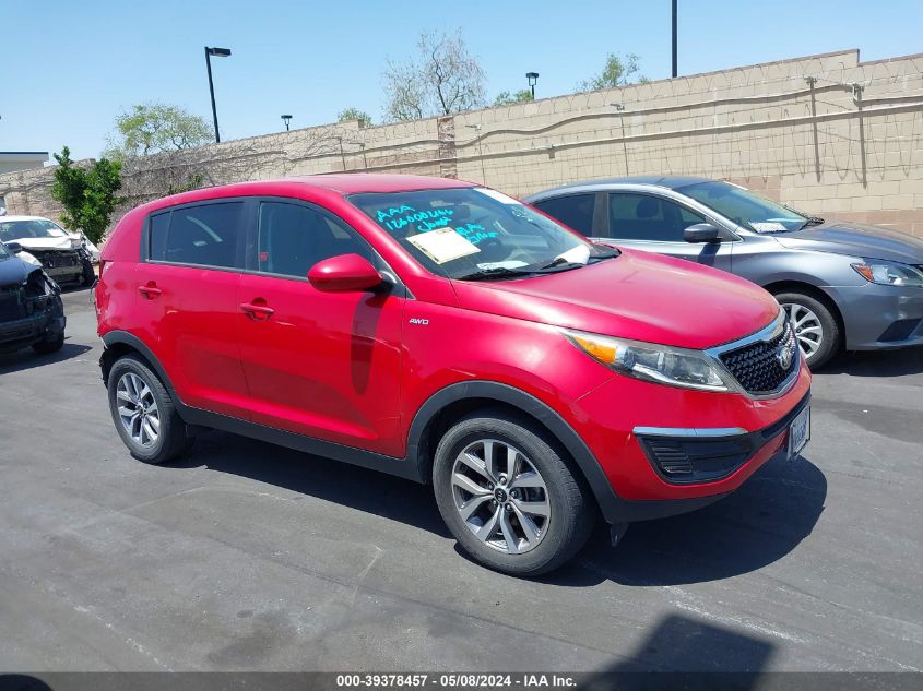 2014 KIA SPORTAGE LX