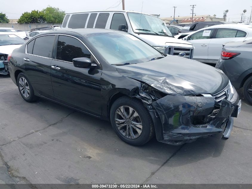 2015 HONDA ACCORD LX