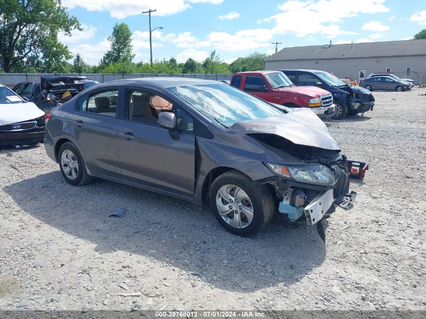 2013 HONDA CIVIC LX