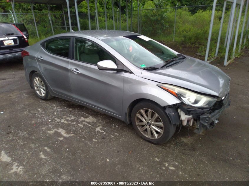 2014 HYUNDAI ELANTRA SE (ULSAN PLANT)