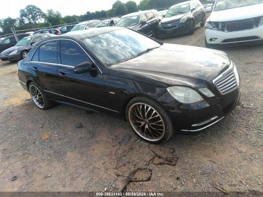 2012 MERCEDES-BENZ E 350