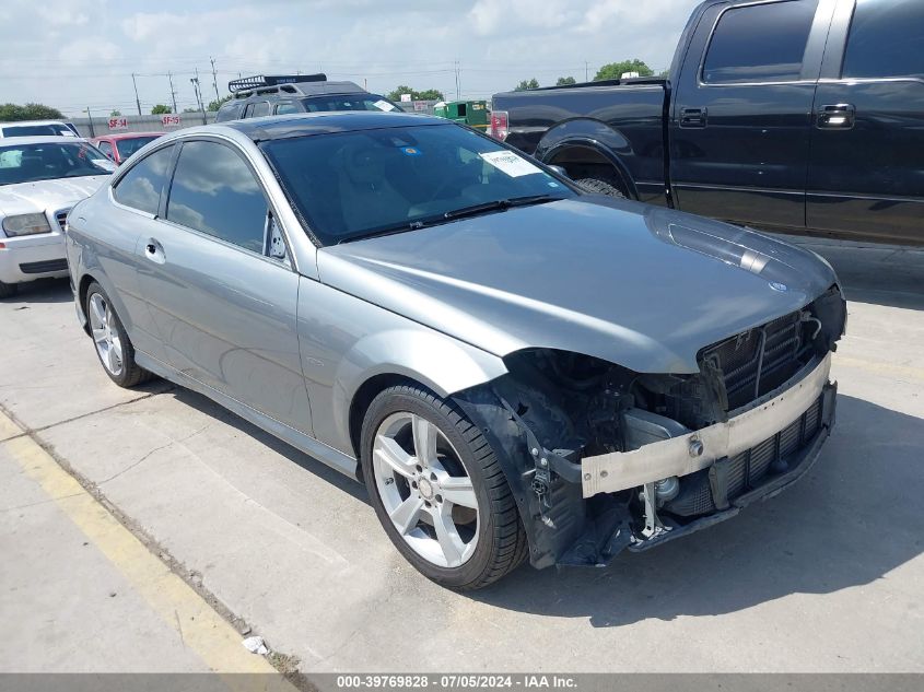 2012 MERCEDES-BENZ C 250