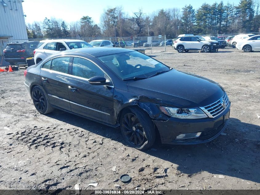 2013 VOLKSWAGEN CC 3.6L VR6 EXECUTIVE