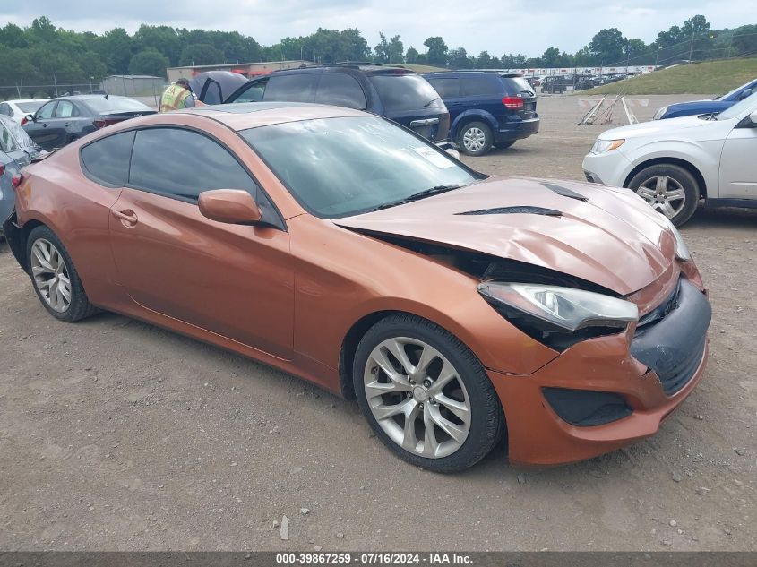 2013 HYUNDAI GENESIS COUPE 2.0T