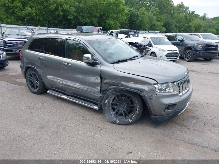 2012 JEEP GRAND CHEROKEE OVERLAND