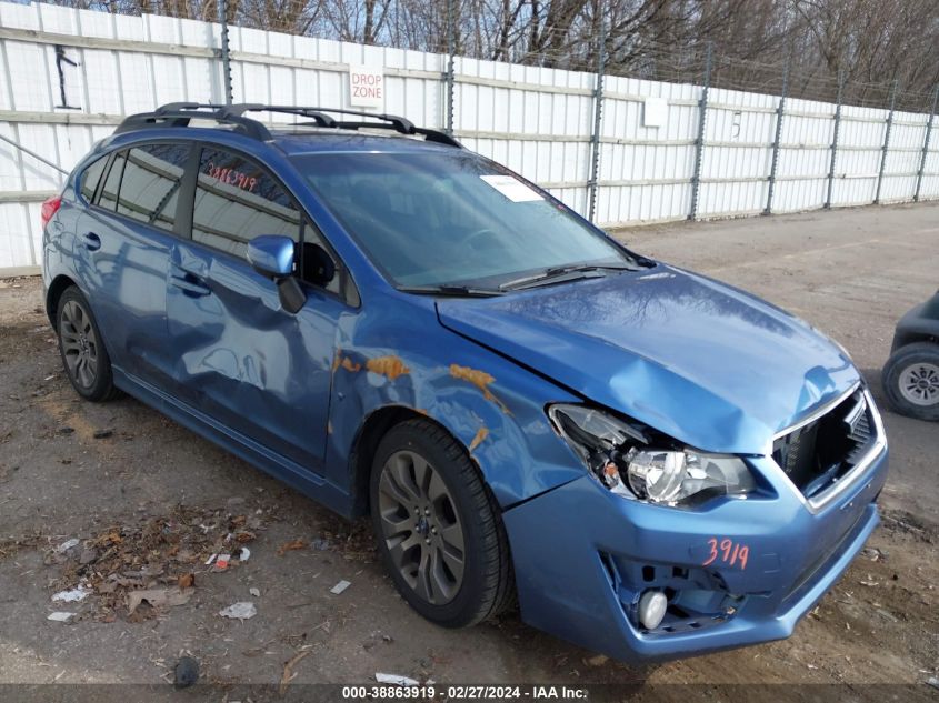 2015 SUBARU IMPREZA 2.0I SPORT PREMIUM