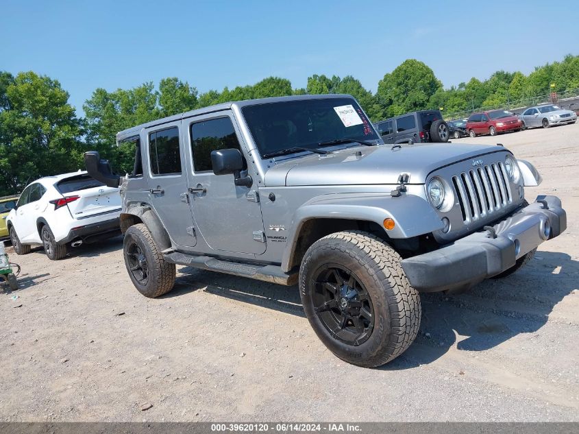 2017 JEEP WRANGLER UNLIMITED SAHARA 4X4