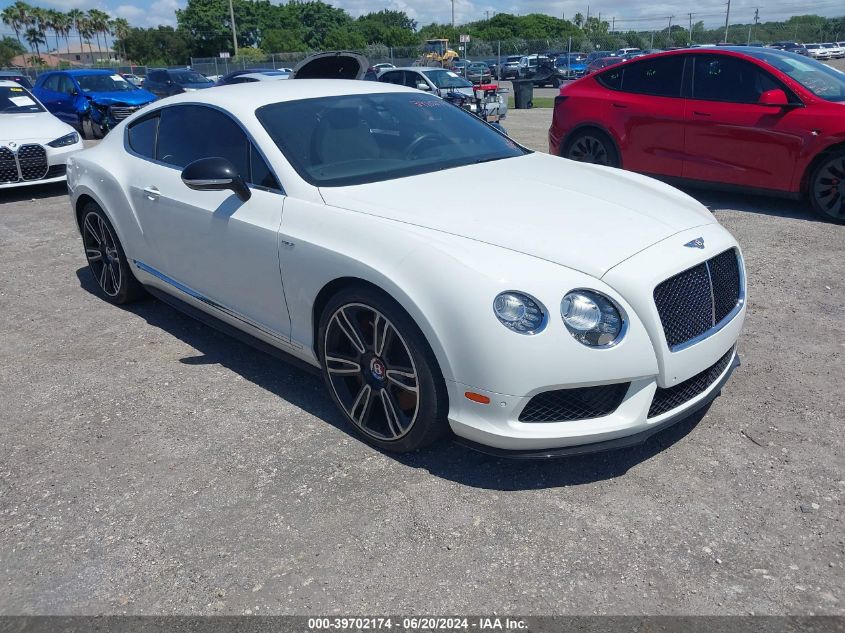 2015 BENTLEY CONTINENTAL GT V8 S