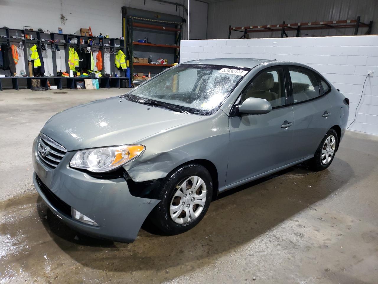 2010 HYUNDAI ELANTRA BLUE