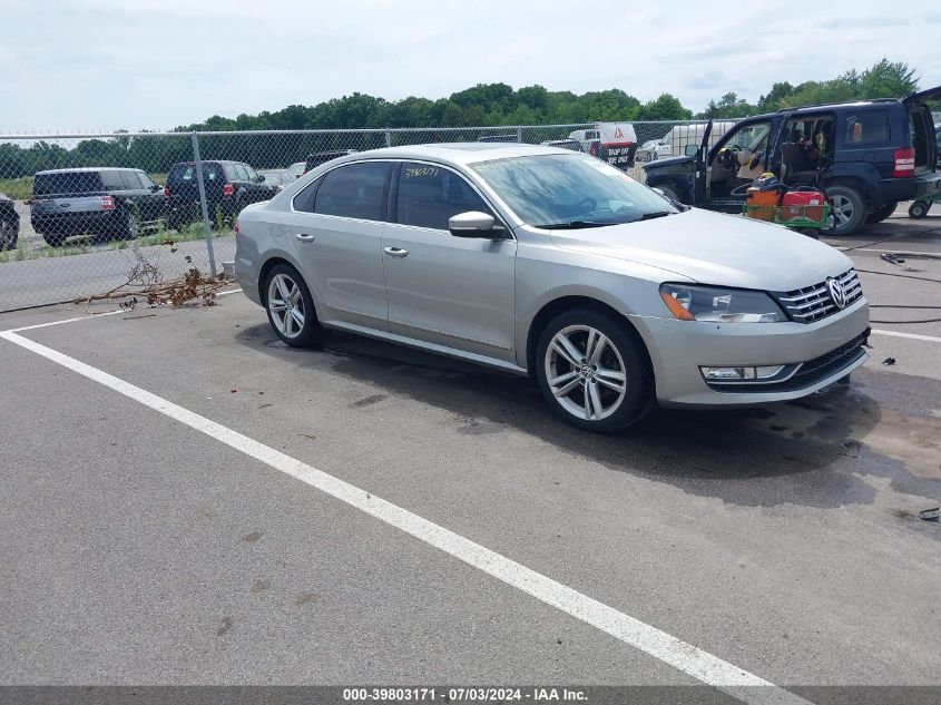 2014 VOLKSWAGEN PASSAT 2.0L TDI SEL PREMIUM