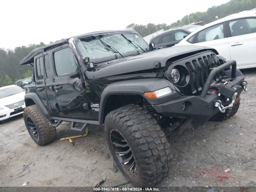 2018 JEEP WRANGLER UNLIMITED SPORT S 4X4