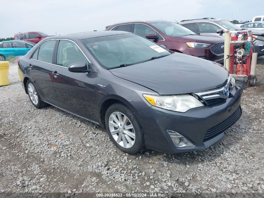 2014 TOYOTA CAMRY HYBRID XLE