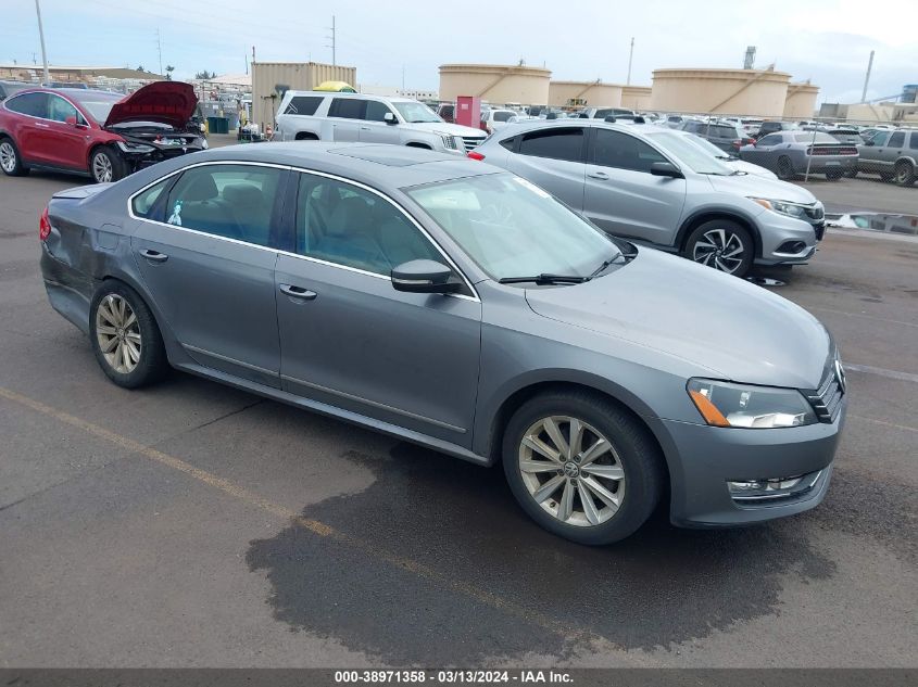 2013 VOLKSWAGEN PASSAT 2.5L SEL PREMIUM