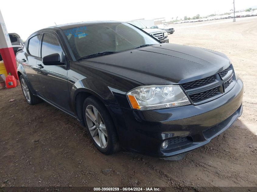 2013 DODGE AVENGER SXT