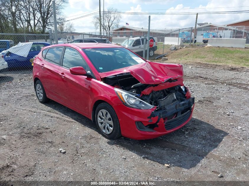 2017 HYUNDAI ACCENT GL