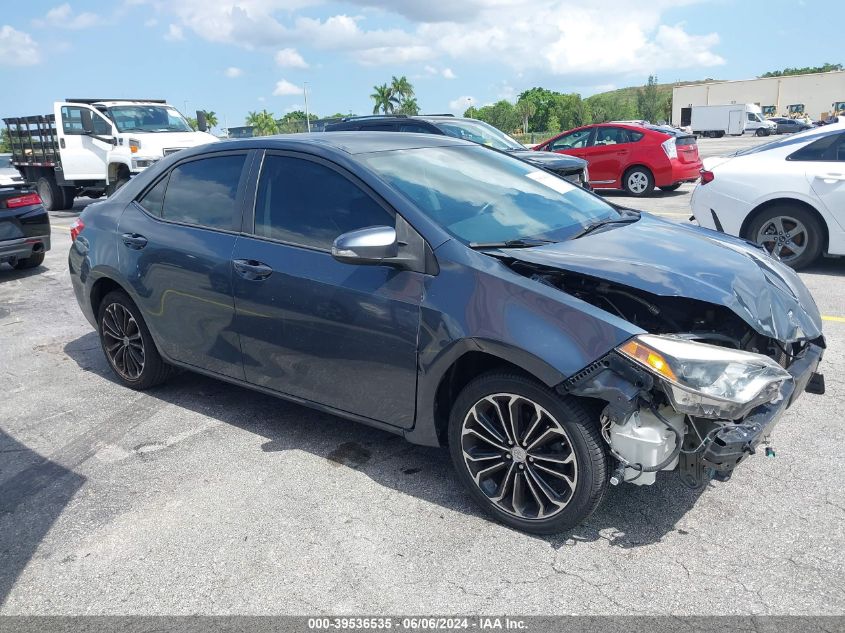 2016 TOYOTA COROLLA S PLUS