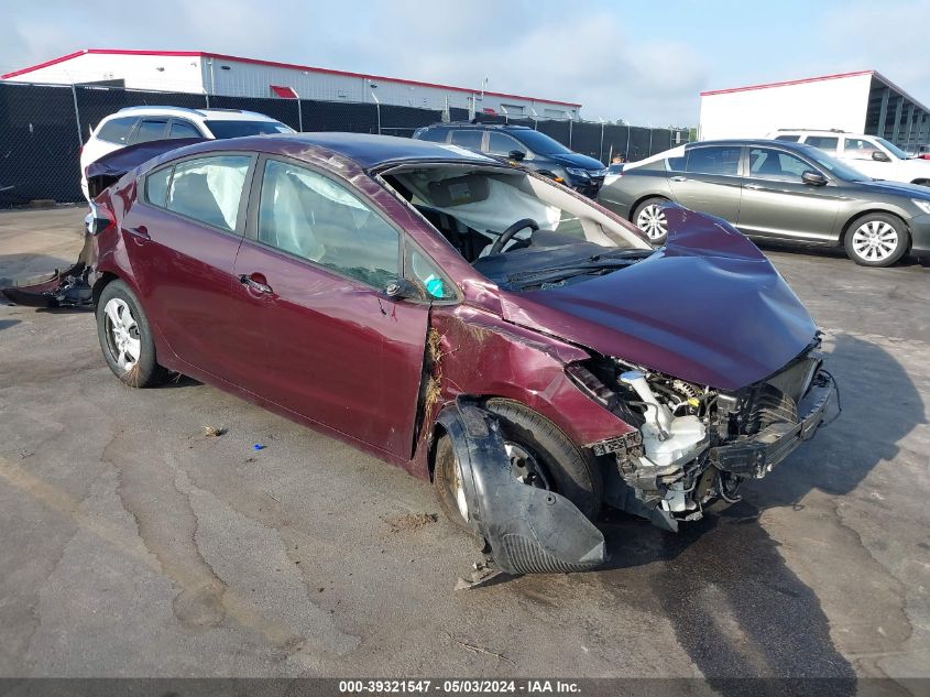 2017 KIA FORTE LX