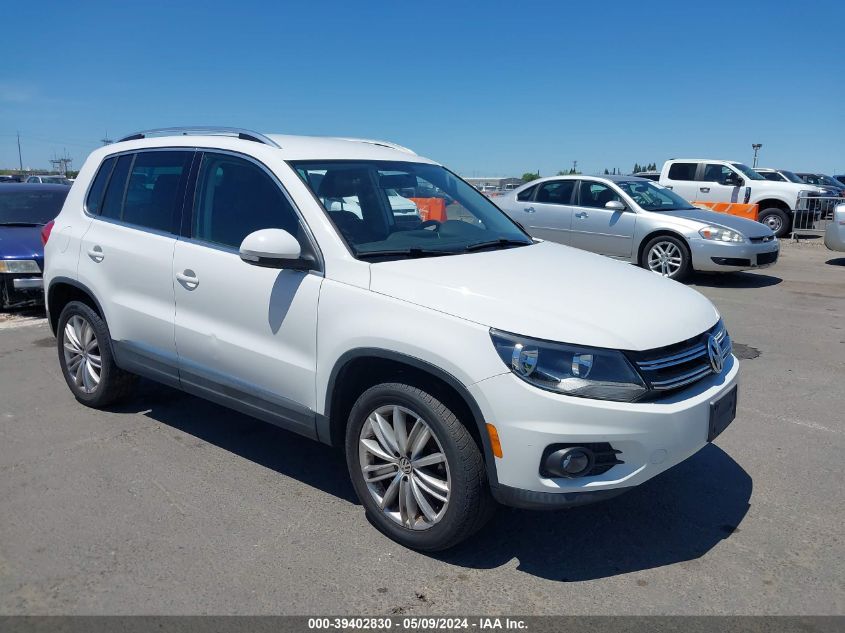 2013 VOLKSWAGEN TIGUAN SE