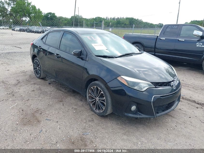 2014 TOYOTA COROLLA S PLUS