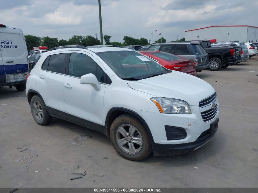 2016 CHEVROLET TRAX 1LT