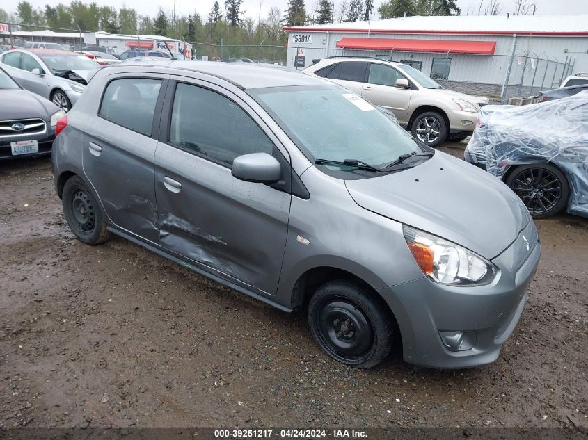 2015 MITSUBISHI MIRAGE DE/RF