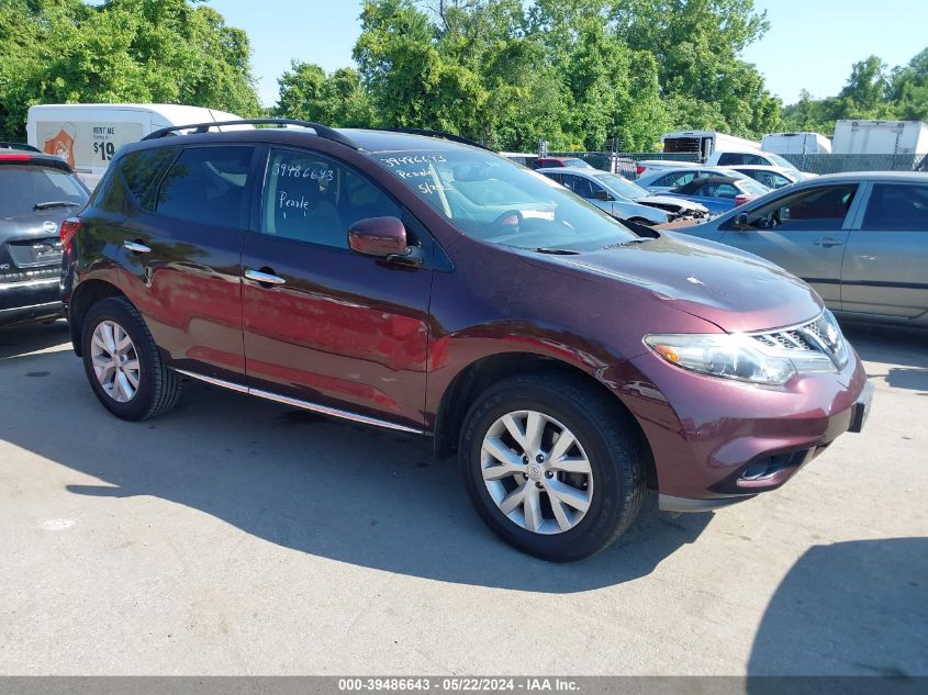 2013 NISSAN MURANO SV