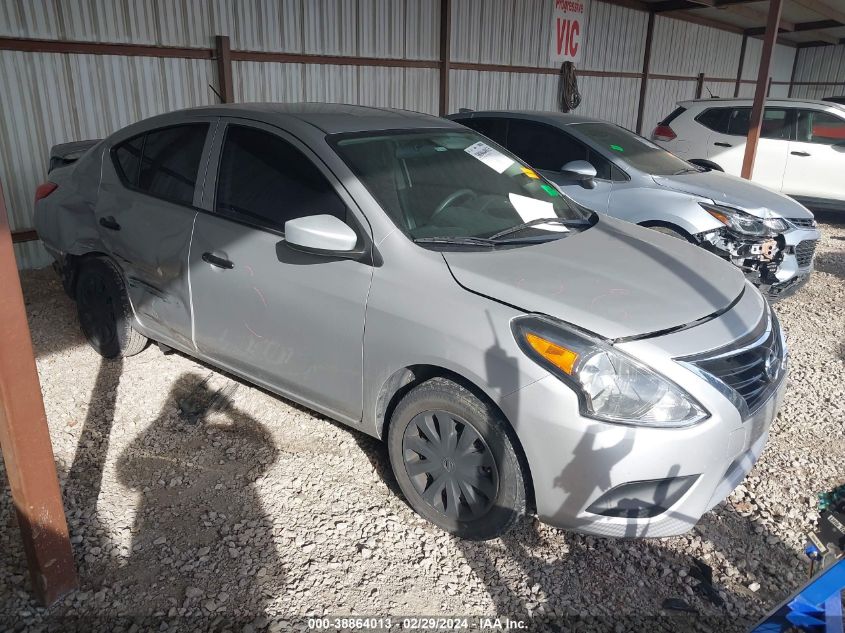 2019 NISSAN VERSA 1.6 S+