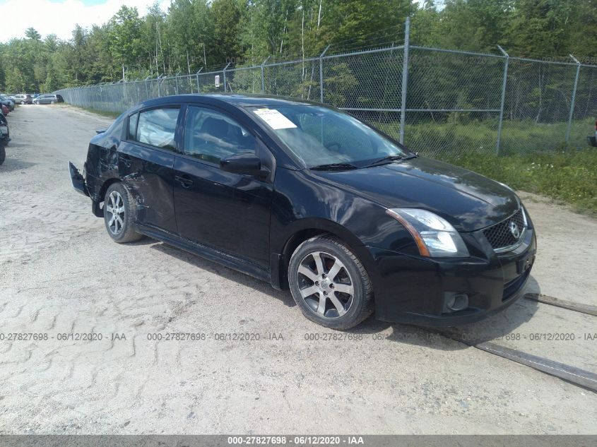 2012 NISSAN SENTRA 2.0 SR