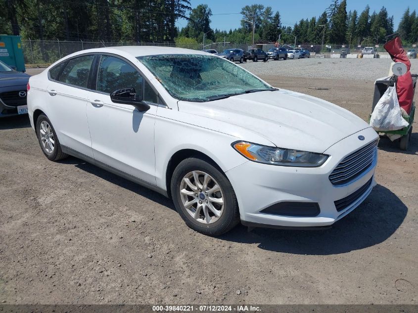 2016 FORD FUSION S